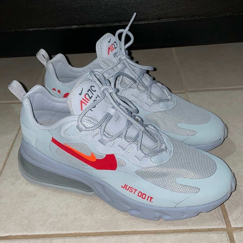 Air max 270 react “just do it” in wolf grey